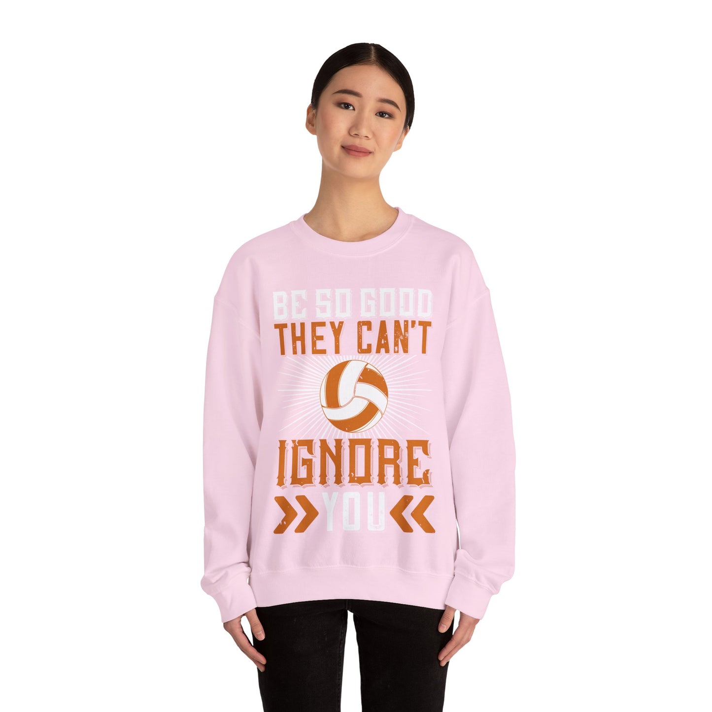 Be so good they canΓÇÖt ignore you-01 — Unisex Heavy Blend Crewneck (G18000)