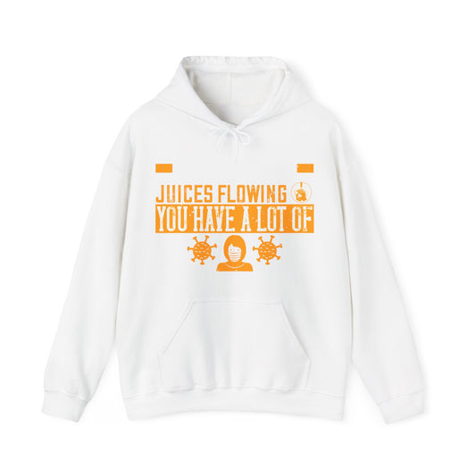 Keep those creative juices flowing. You have a lot of time on your hands!-01 — Unisex Heavy Blend Hoodie (G18500)