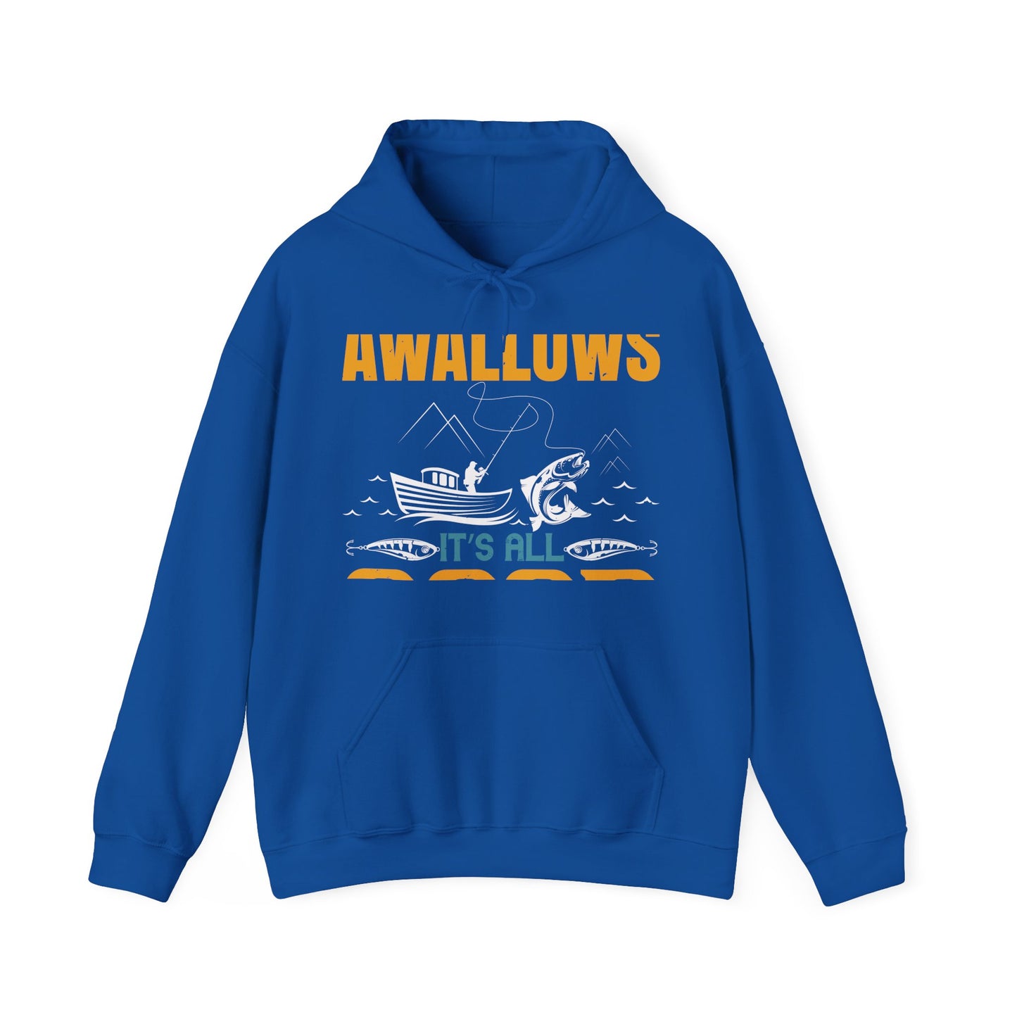 as long as she awallows itΓÇÖs all good-01 — Unisex Heavy Blend Hoodie (G18500)