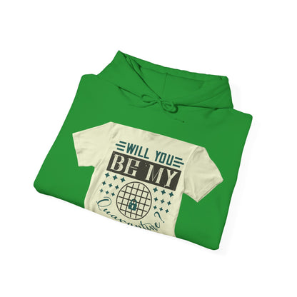 will you be my quarantine — Unisex Heavy Blend Hoodie (G18500)