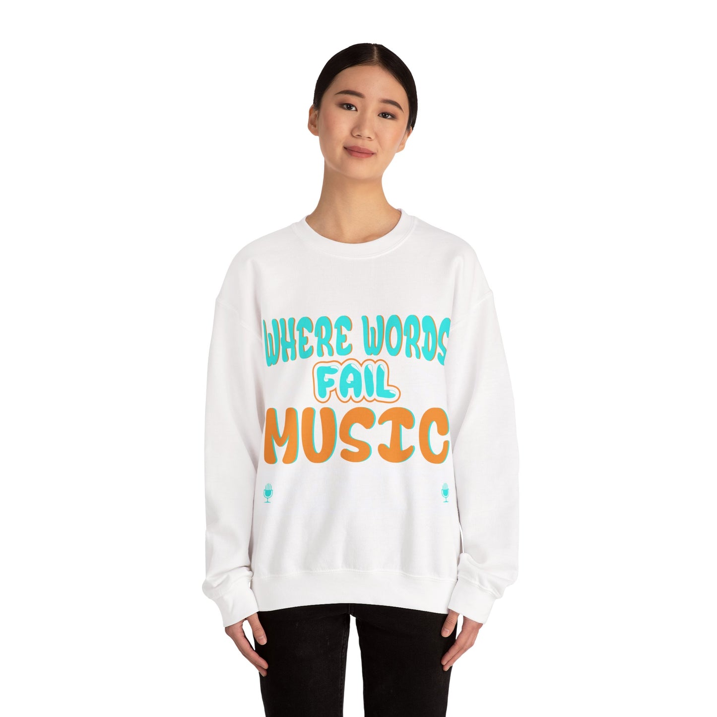 Music (28) — Unisex Heavy Blend Crewneck (G18000)