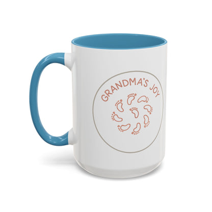 Accent Coffee Mug - Grandma's Joy | Perfect Gift for Grandparents, Coffee Lovers, Family Gatherings, Birthdays, Special [...]
