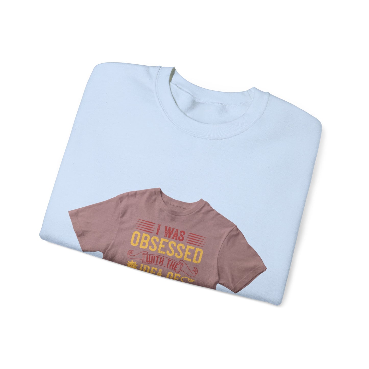 I was obsessed with the idea of fasting and isolation — Unisex Heavy Blend Crewneck (G18000)