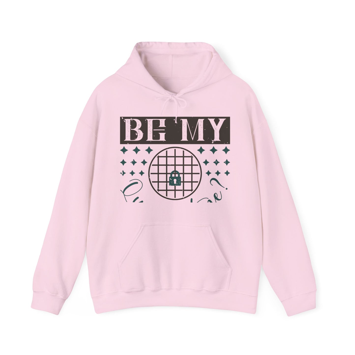 will you be my quarantine-01 — Unisex Heavy Blend Hoodie (G18500)