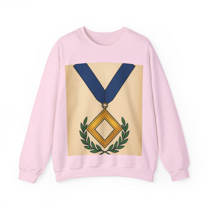 Worshipful master jewel Square — Unisex Heavy Blend Crewneck (G18000)