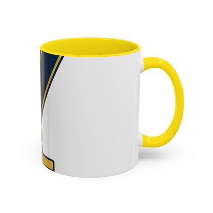 Junior Warden JW-- the plumb — Accent Mug 11/15oz