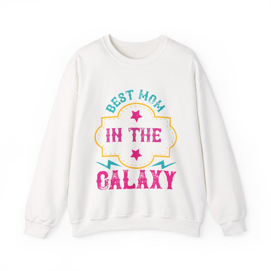 best mom in the galaxy-01 — Unisex Heavy Blend Crewneck (G18000)