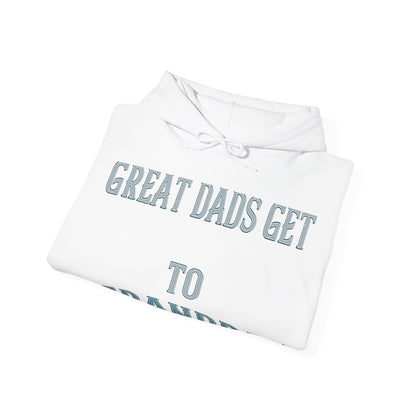 Great dads get promoted to grandpa-2 — Unisex Heavy Blend Hoodie (G18500)
