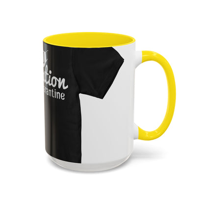 2020 staycation aka quarantine — Accent Mug 11/15oz