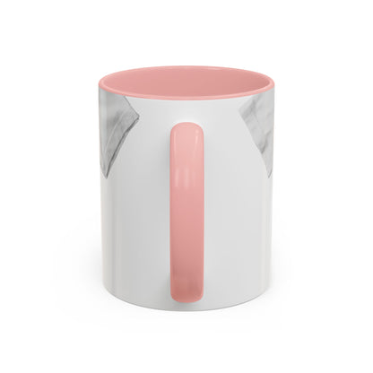 living my best quarantine — Accent Mug 11/15oz