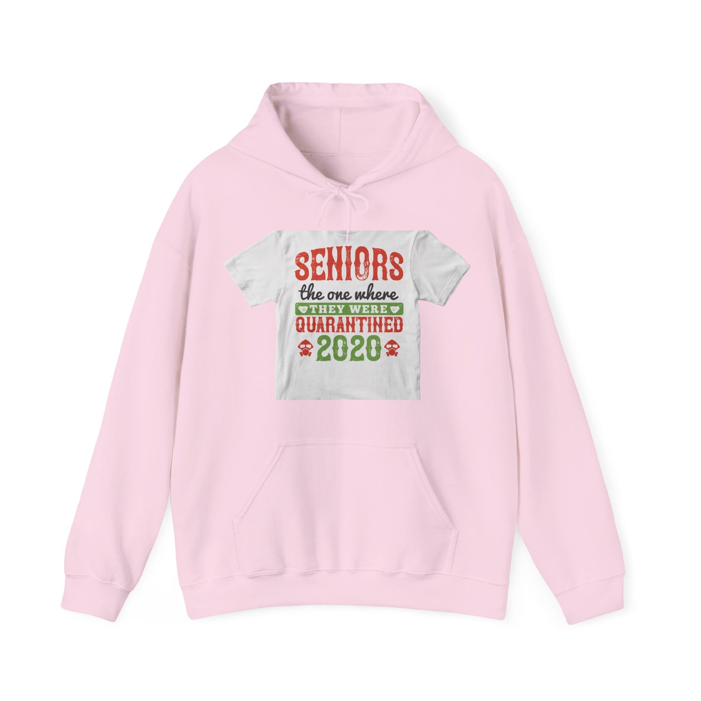 seniors the one where they were quarantined 2020 — Unisex Heavy Blend Hoodie (G18500)