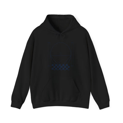 Masonic_Pillars_Crest_5400 — Unisex Heavy Blend Hoodie (G18500)