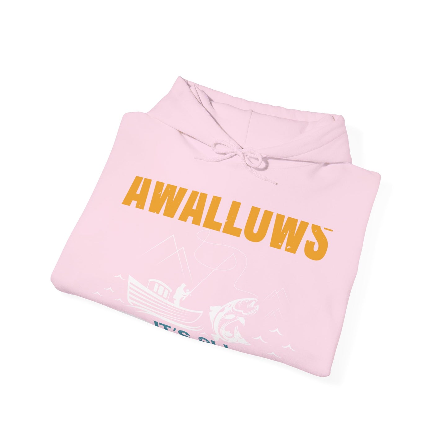 as long as she awallows itΓÇÖs all good-01 — Unisex Heavy Blend Hoodie (G18500)