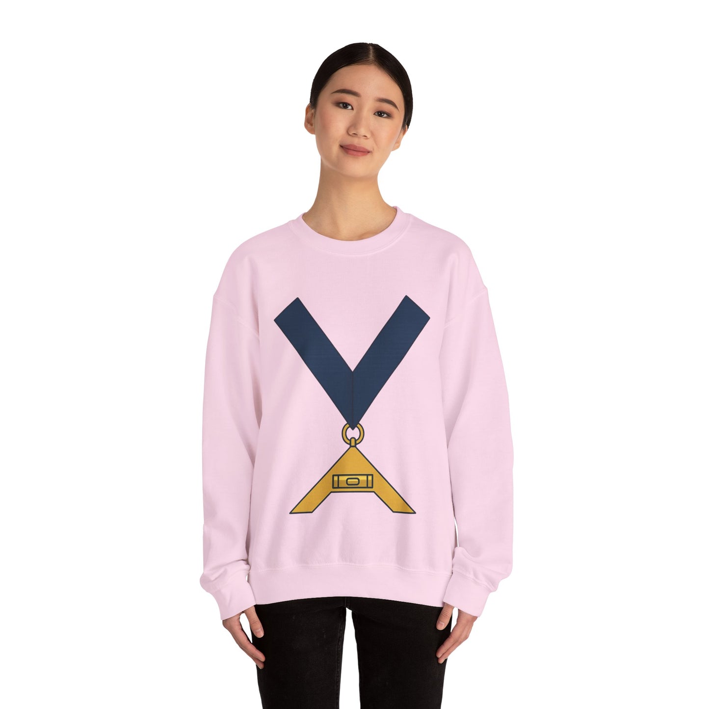 Senior Warden SW  the level — Unisex Heavy Blend Crewneck (G18000)