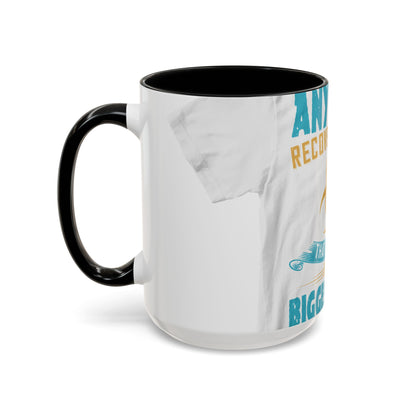 Anyone in recovery knows that isolation is the biggest enemy — Accent Mug 11/15oz