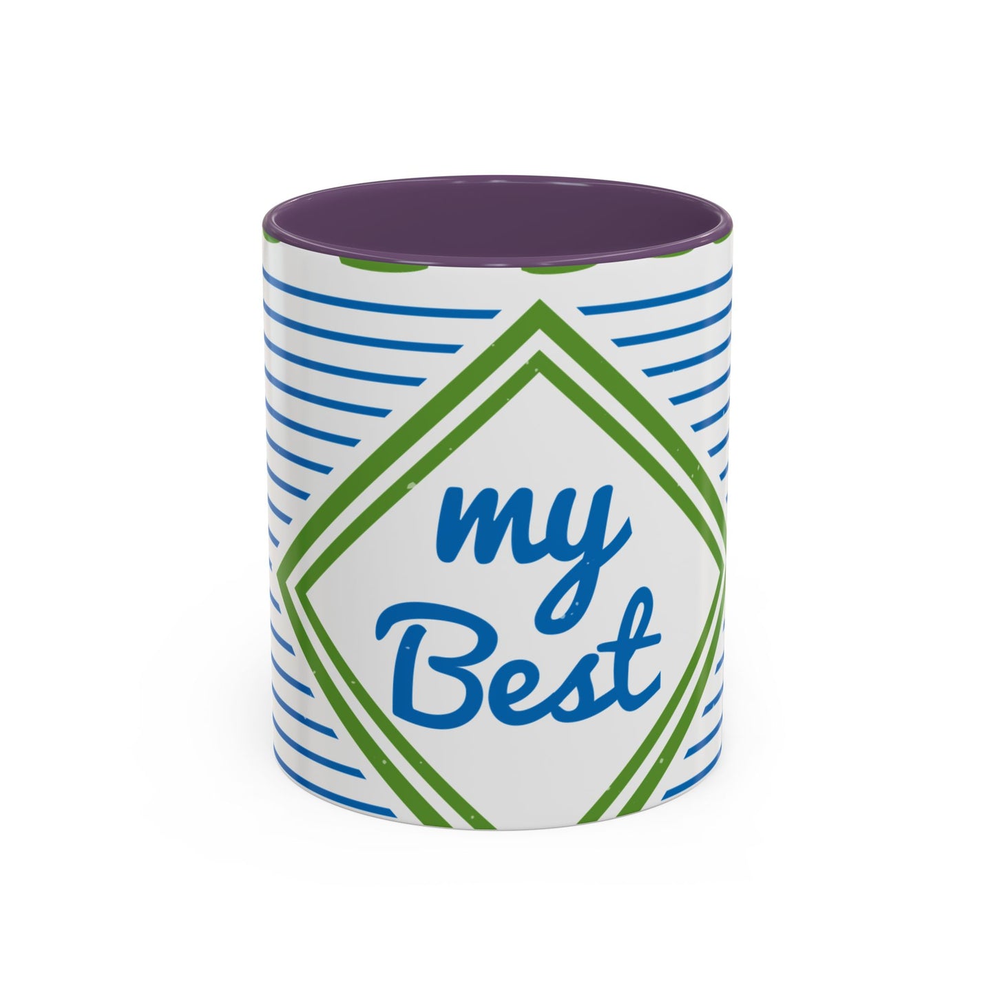 living my best quarantine-01 — Accent Mug 11/15oz