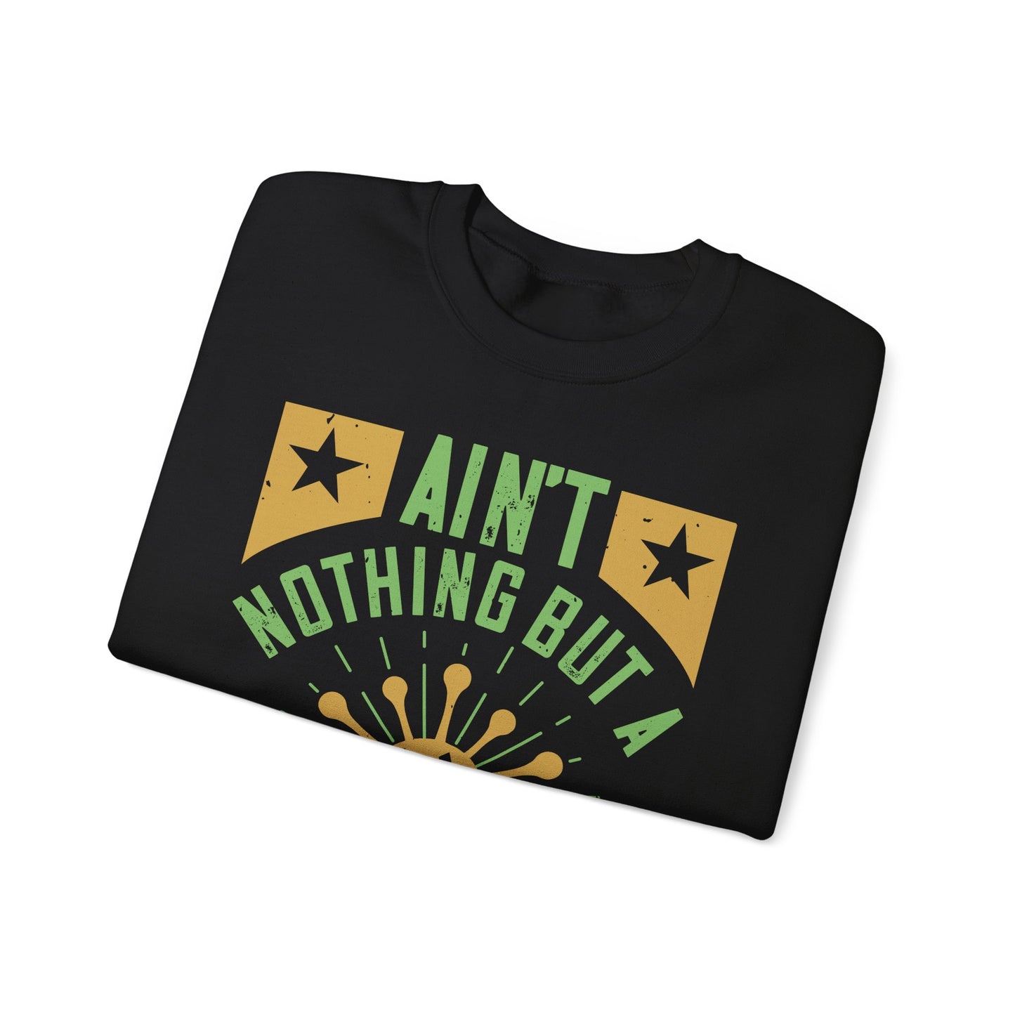 ain't nothing but a quarantine-01 — Unisex Heavy Blend Crewneck (G18000)