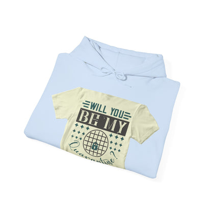 will you be my quarantine — Unisex Heavy Blend Hoodie (G18500)