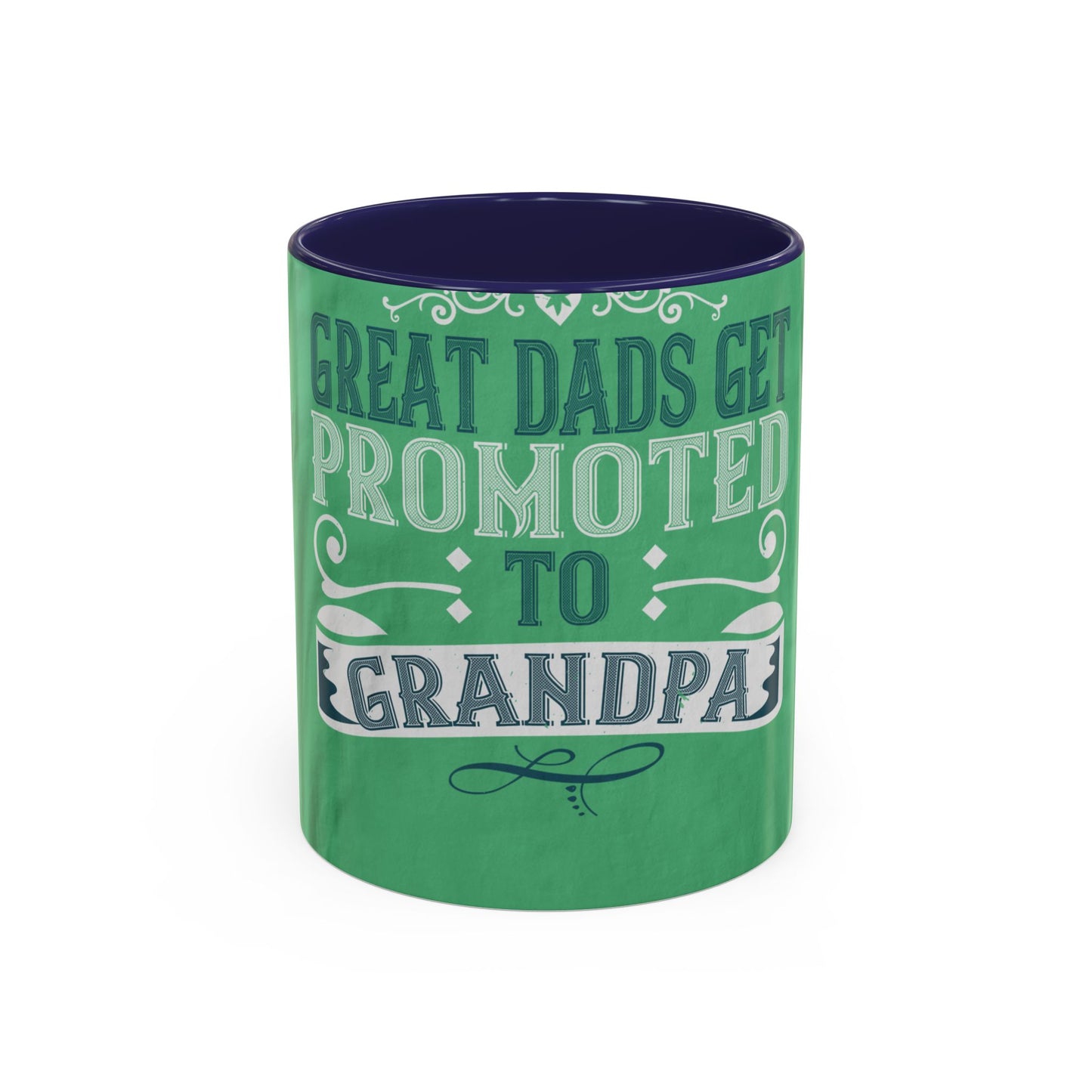 Great dads get promoted to grandpa-02 — Accent Mug 11/15oz