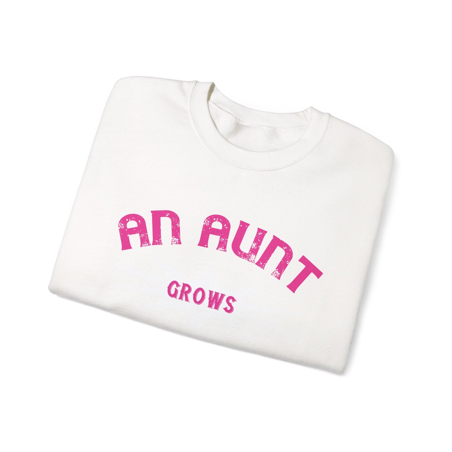 An aunt grows more treasured as time goes by-01 — Unisex Heavy Blend Crewneck (G18000)