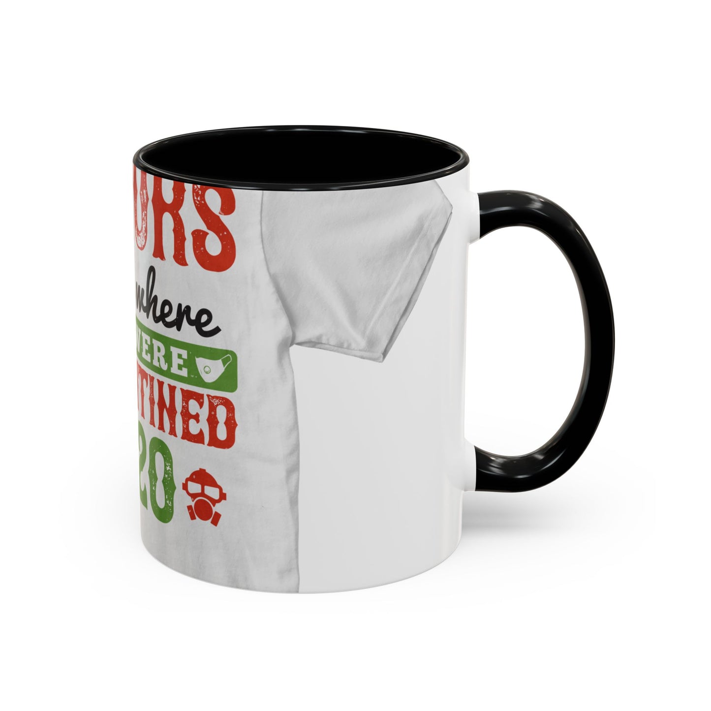 seniors the one where they were quarantined 2020 — Accent Mug 11/15oz