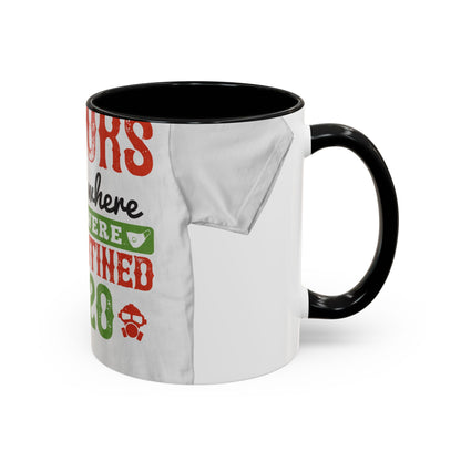 seniors the one where they were quarantined 2020 — Accent Mug 11/15oz