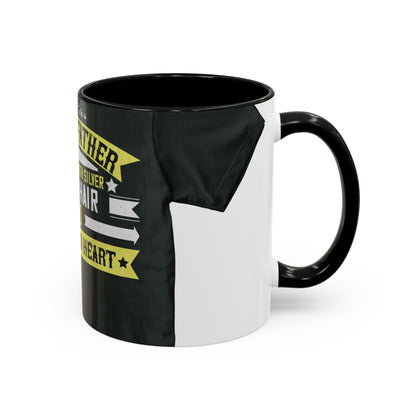 A grandfather is someone with silver-02 — Accent Mug 11/15oz