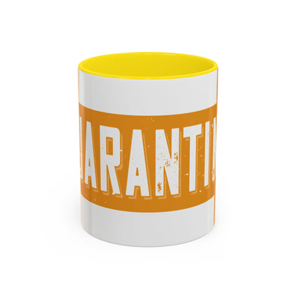 straight outta quarantine class of 2020-01 — Accent Mug 11/15oz