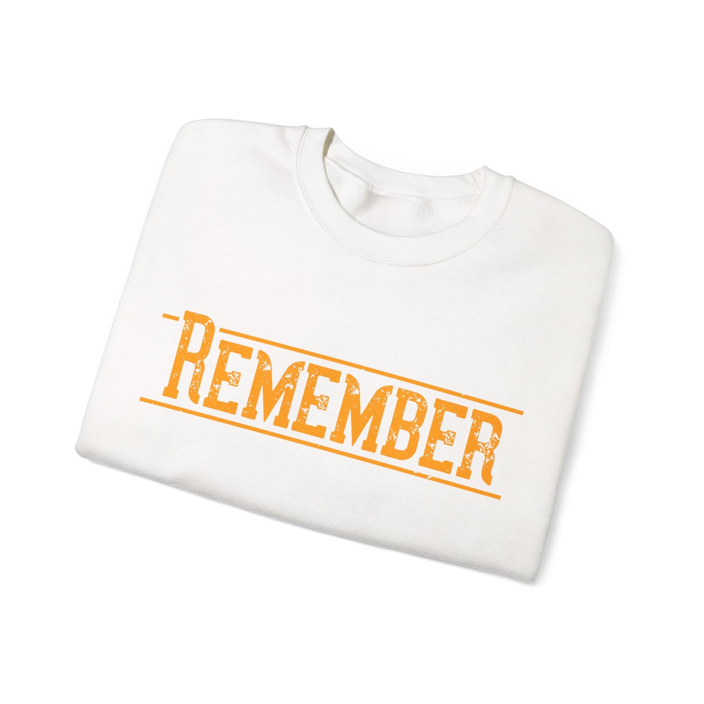 Remember you don't do anything in isolation-011 — Unisex Heavy Blend Crewneck (G18000)