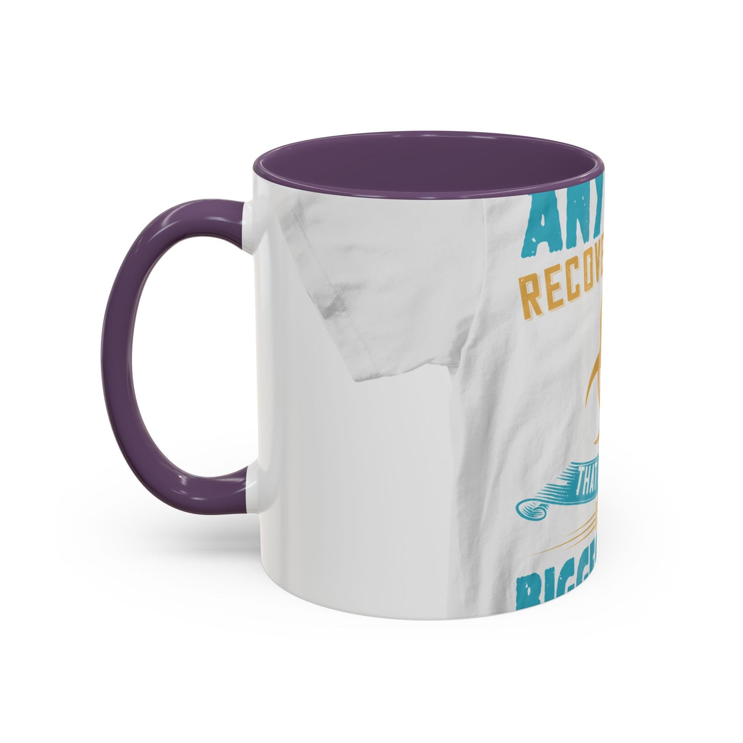Anyone in recovery knows that isolation is the biggest enemy — Accent Mug 11/15oz