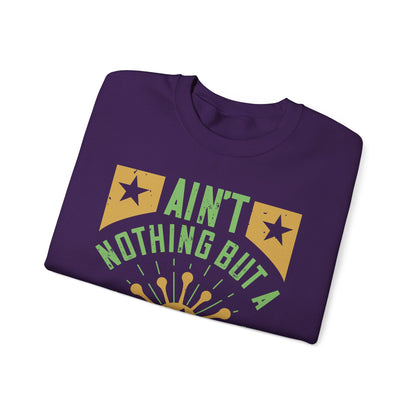 ain't nothing but a quarantine-01 — Unisex Heavy Blend Crewneck (G18000)