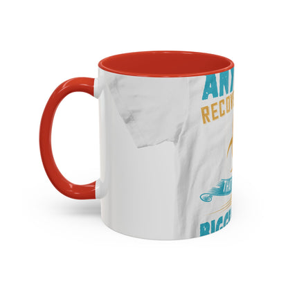 Anyone in recovery knows that isolation is the biggest enemy — Accent Mug 11/15oz
