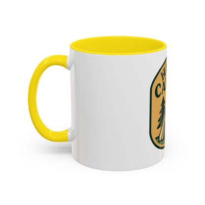 Happy Camper Coffee Mug - Fun Camping Gift, Outdoor Lover's Mug, Adventure Coffee Cup, Holiday Gift, Camping Decor