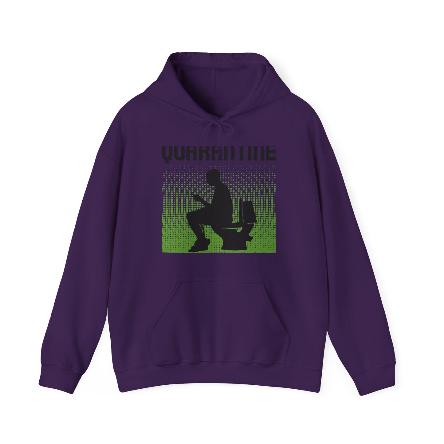 i'm on self quarantine 2020-01 — Unisex Heavy Blend Hoodie (G18500)