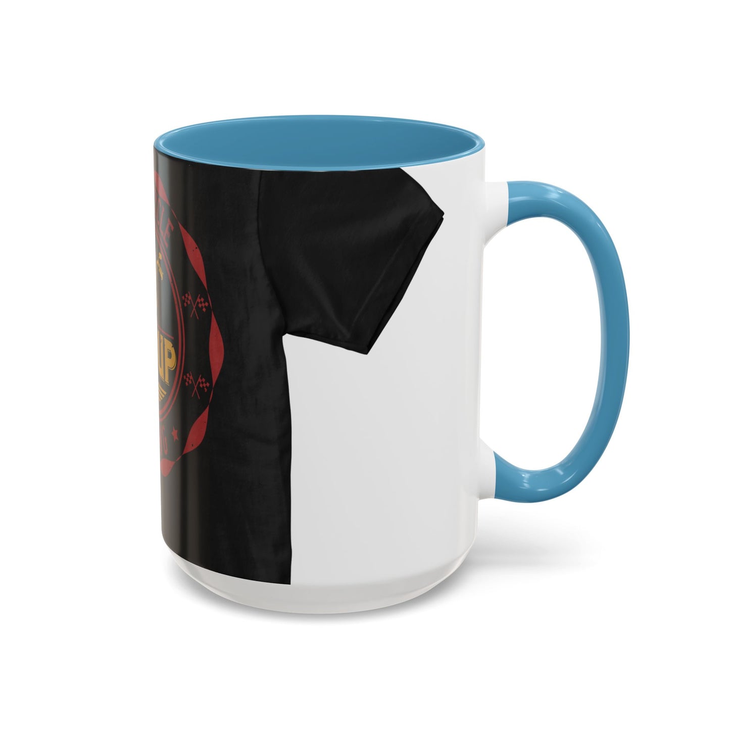 motorcycle group riding — Accent Mug 11/15oz