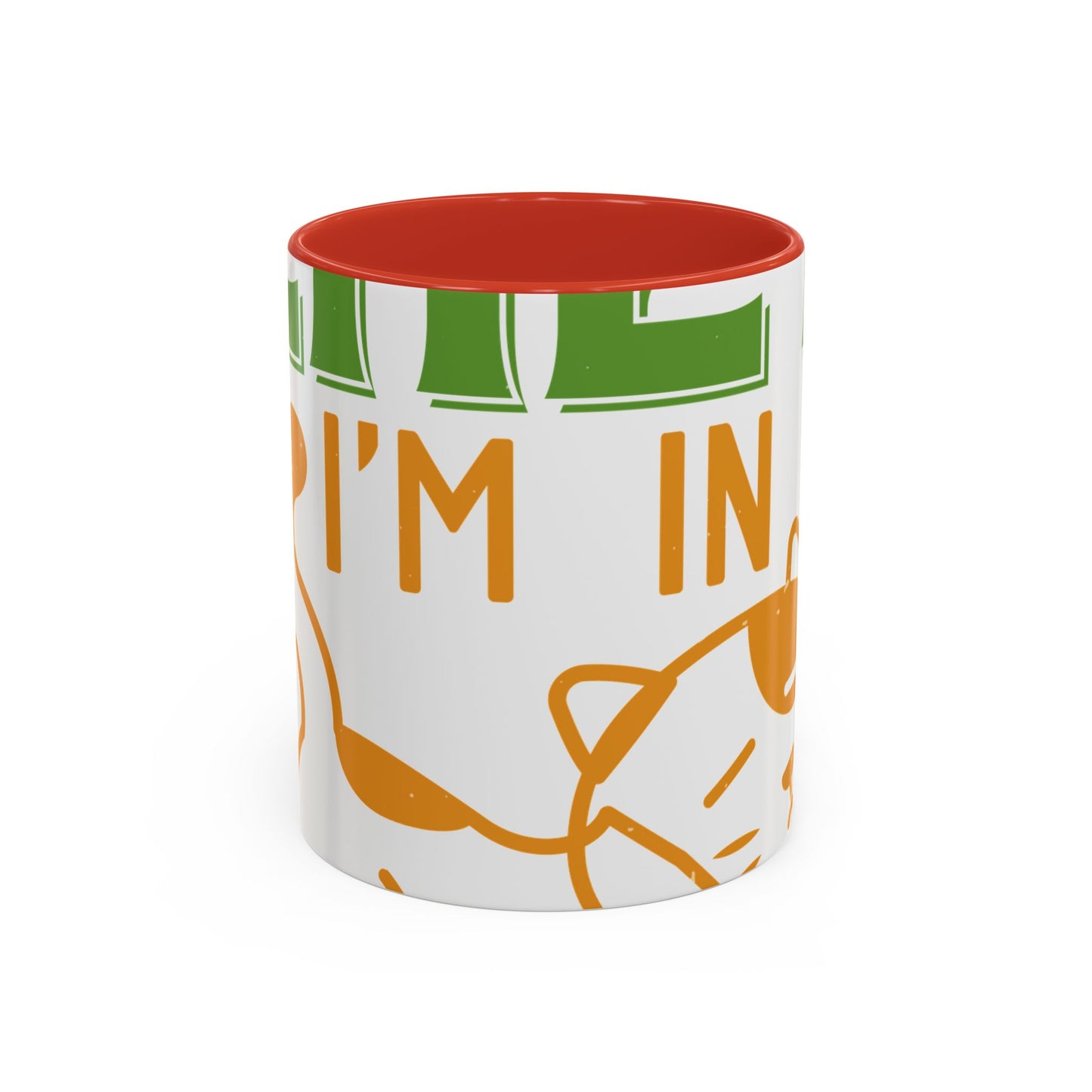 iΓÇÖm not lazy iΓÇÖm in quarantine-01 — Accent Mug 11/15oz