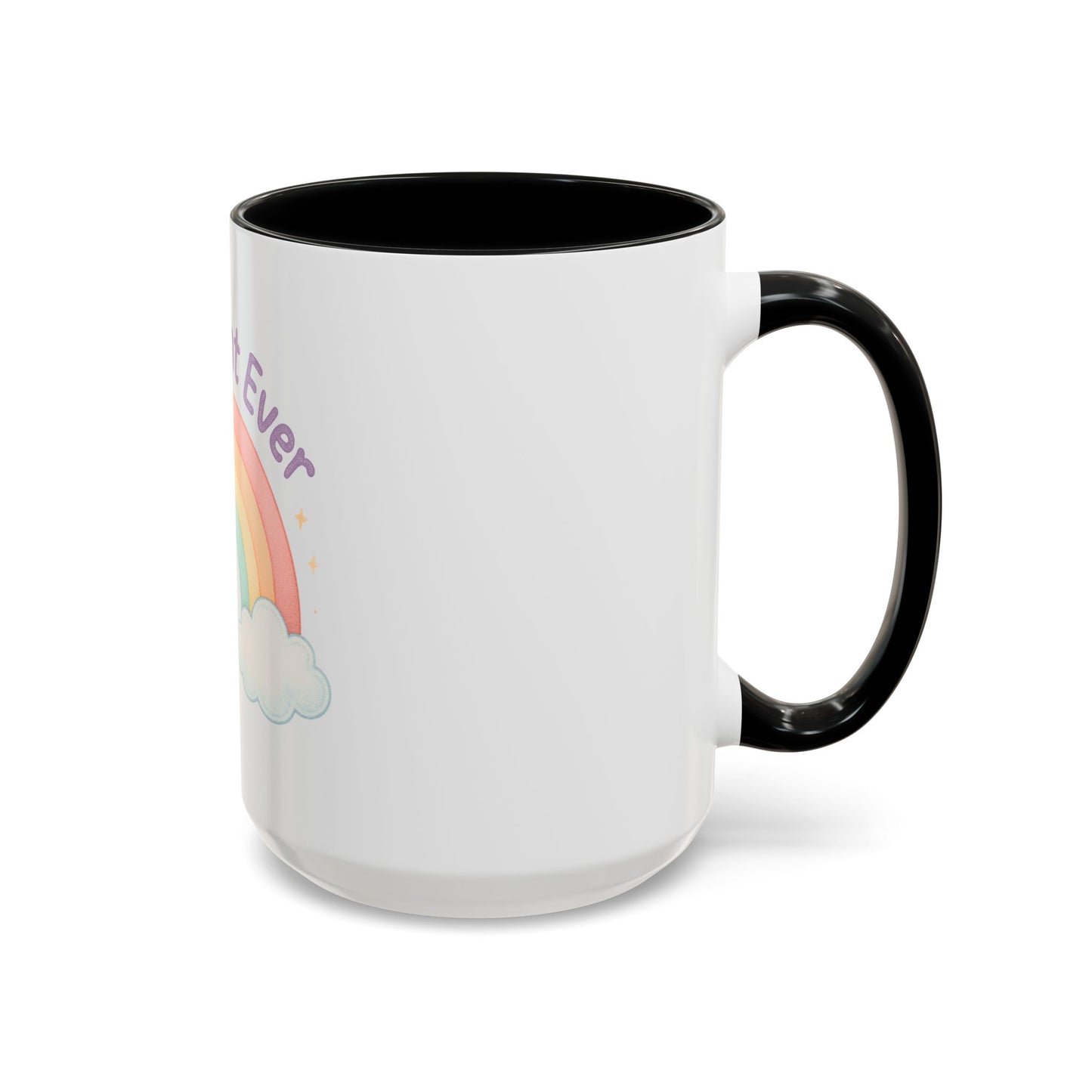 Best Aunt Ever Rainbow Coffee Mug, Gift for Aunts, 11oz, 15oz, Cute Mug, Birthday Gift, Unique Coffee Cup