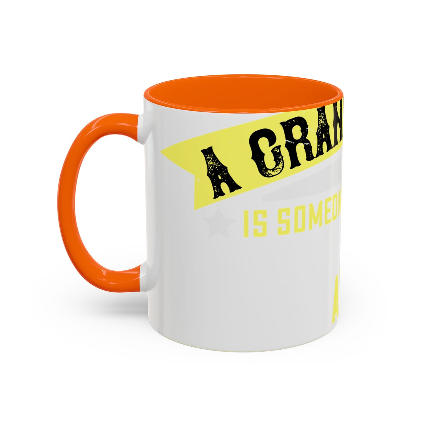 A grandfather is someone with silver-01 — Accent Mug 11/15oz