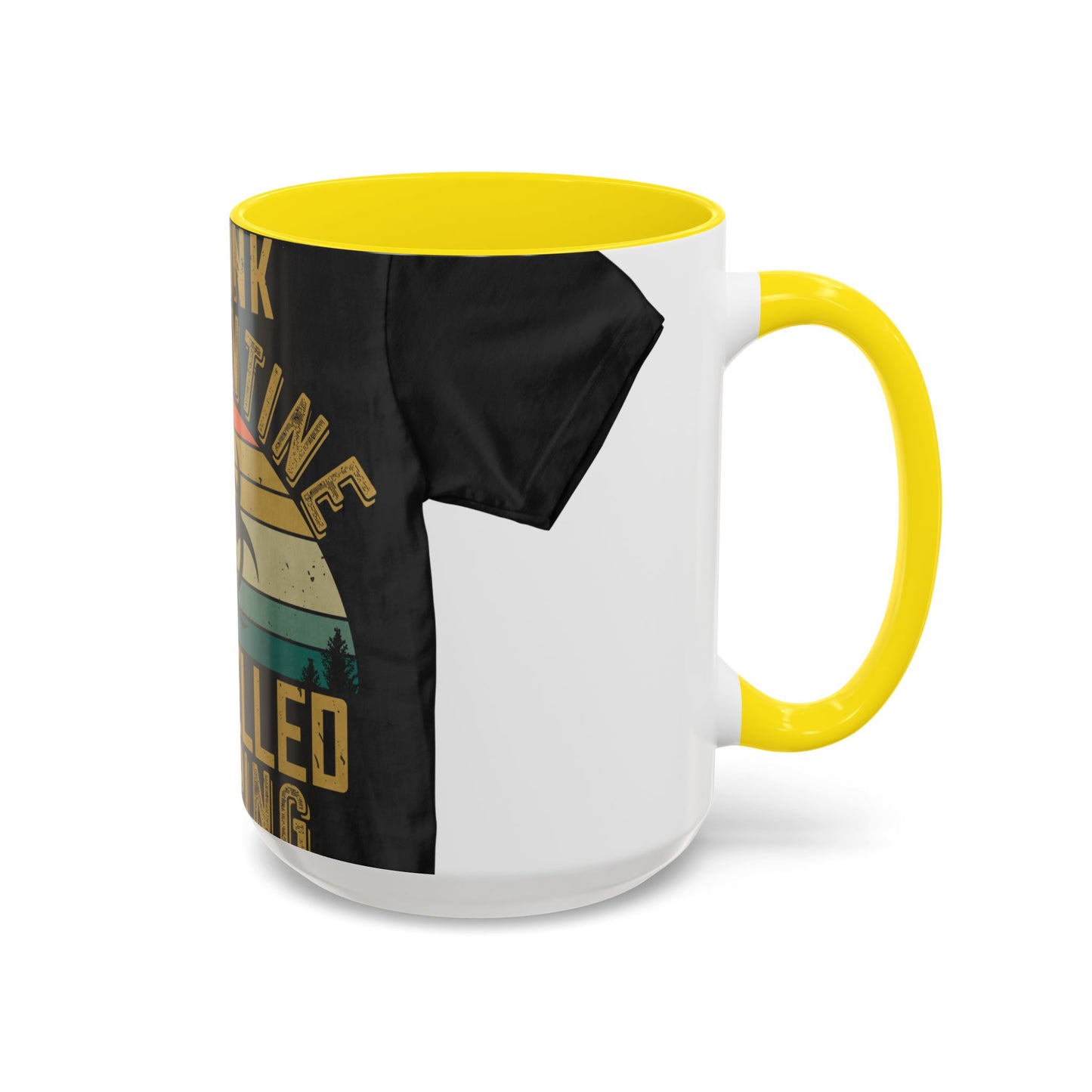 i think quarantine is spelled camping — Accent Mug 11/15oz