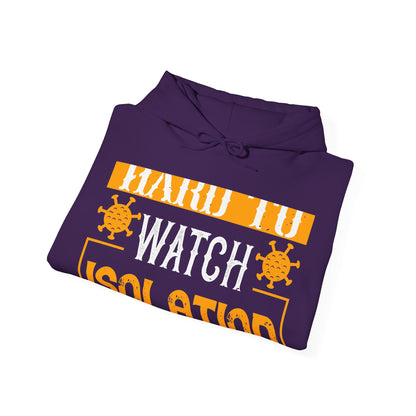 It's just hard to watch isolation basketball-01 — Unisex Heavy Blend Hoodie (G18500)