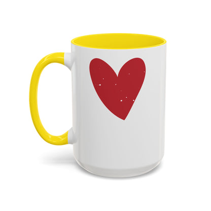 Being sisters means you always have back up-1 — Accent Mug 11/15oz
