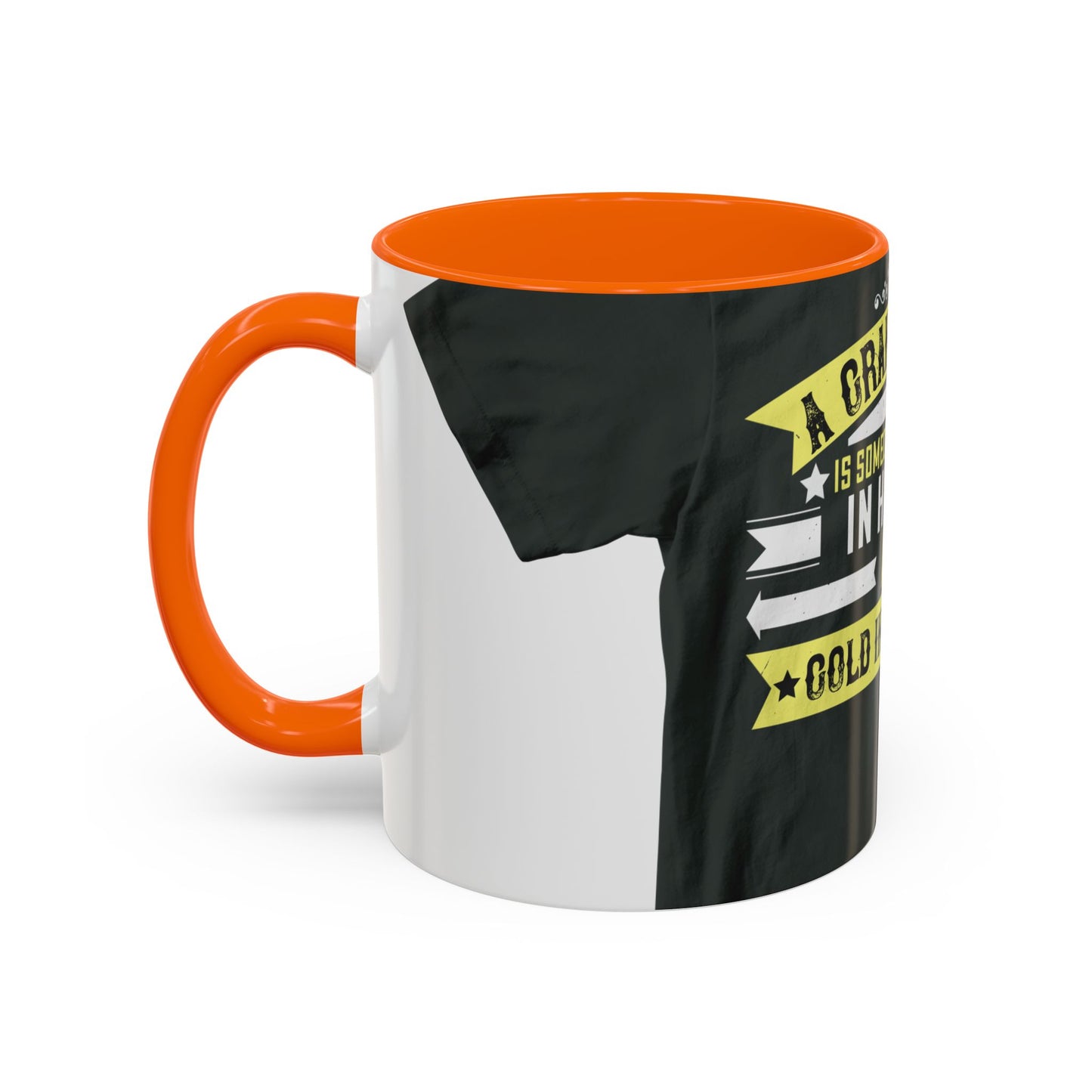 A grandfather is someone with silver-02 — Accent Mug 11/15oz