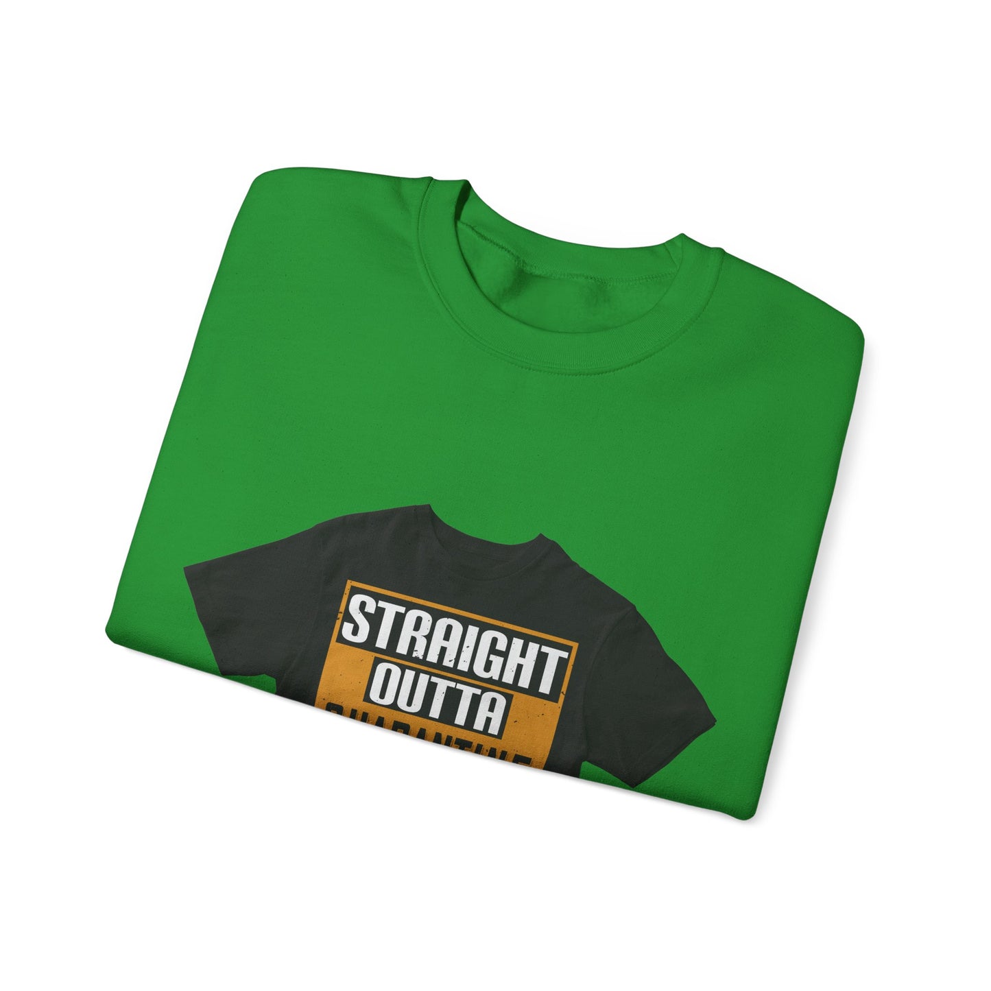 straight outta quarantine class of 2020 — Unisex Heavy Blend Crewneck (G18000)