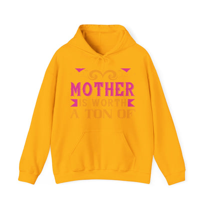 An ounce of mother is worth a ton of priest-01 — Unisex Heavy Blend Hoodie (G18500)