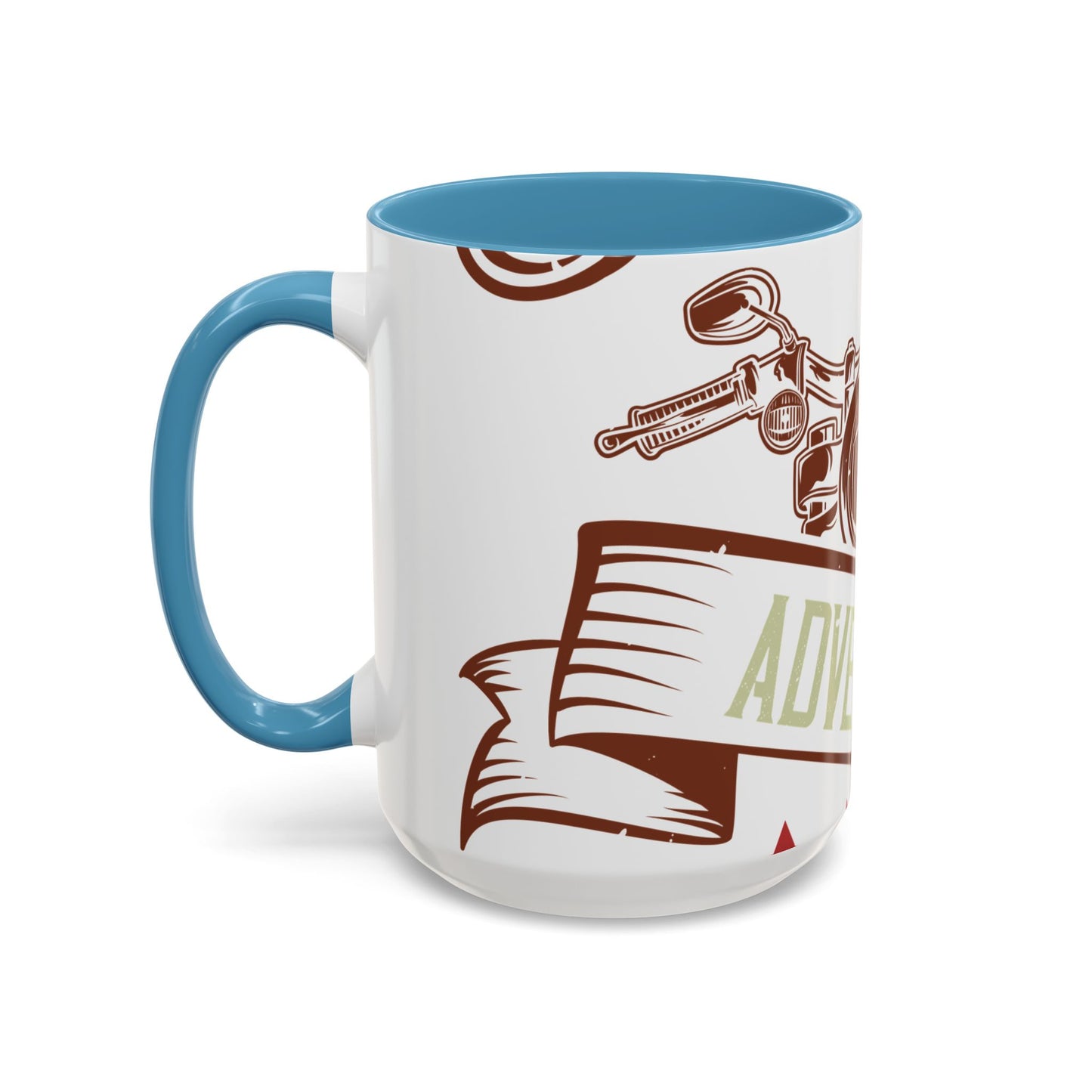 life is either a daring adventure or nothing-01 — Accent Mug 11/15oz
