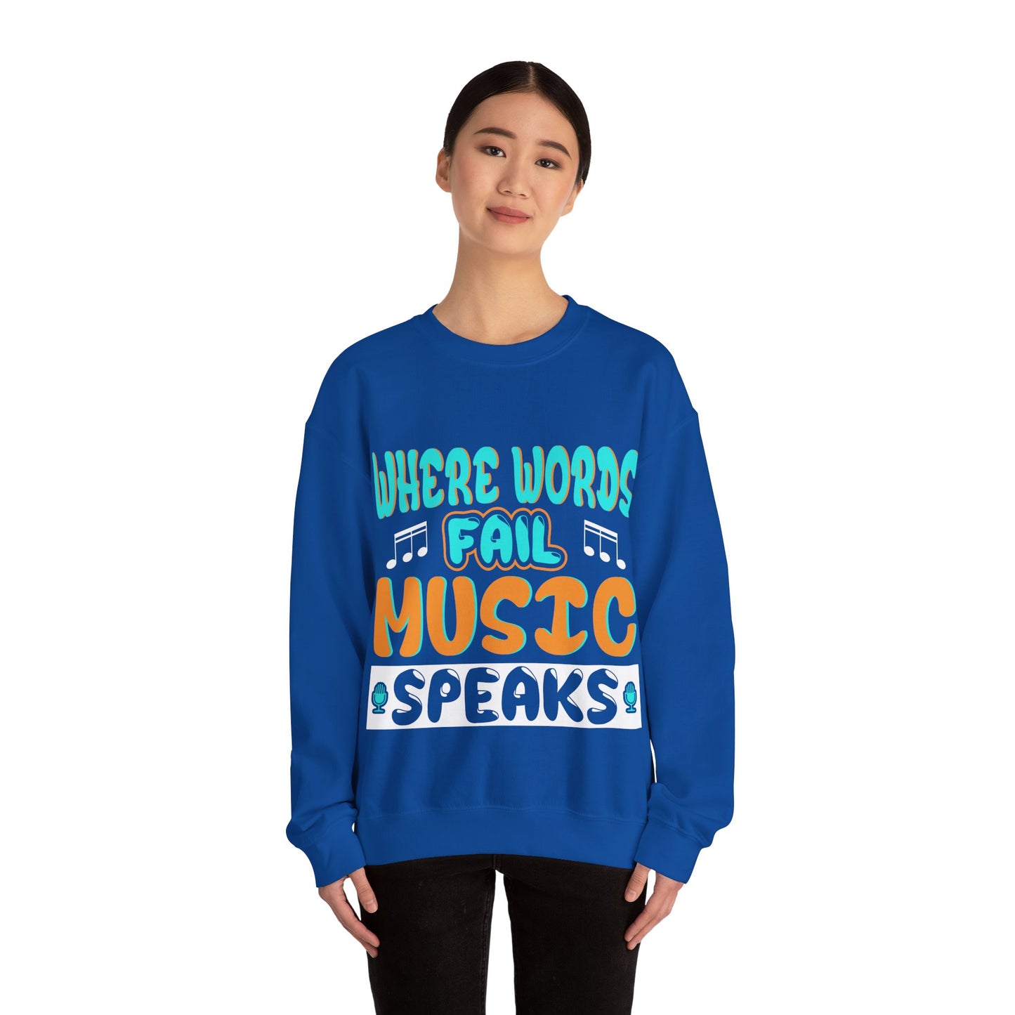 Music (28) — Unisex Heavy Blend Crewneck (G18000)