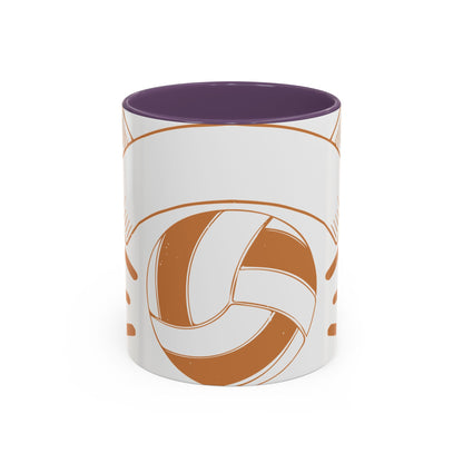 Volleyball Invented by men, perfected by women-01 — Accent Mug 11/15oz