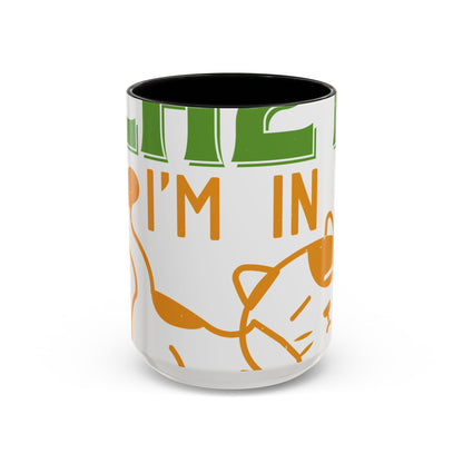 iΓÇÖm not lazy iΓÇÖm in quarantine-01 — Accent Mug 11/15oz