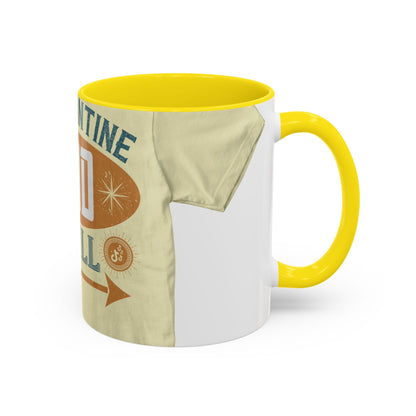 quarantine and chill — Accent Mug 11/15oz