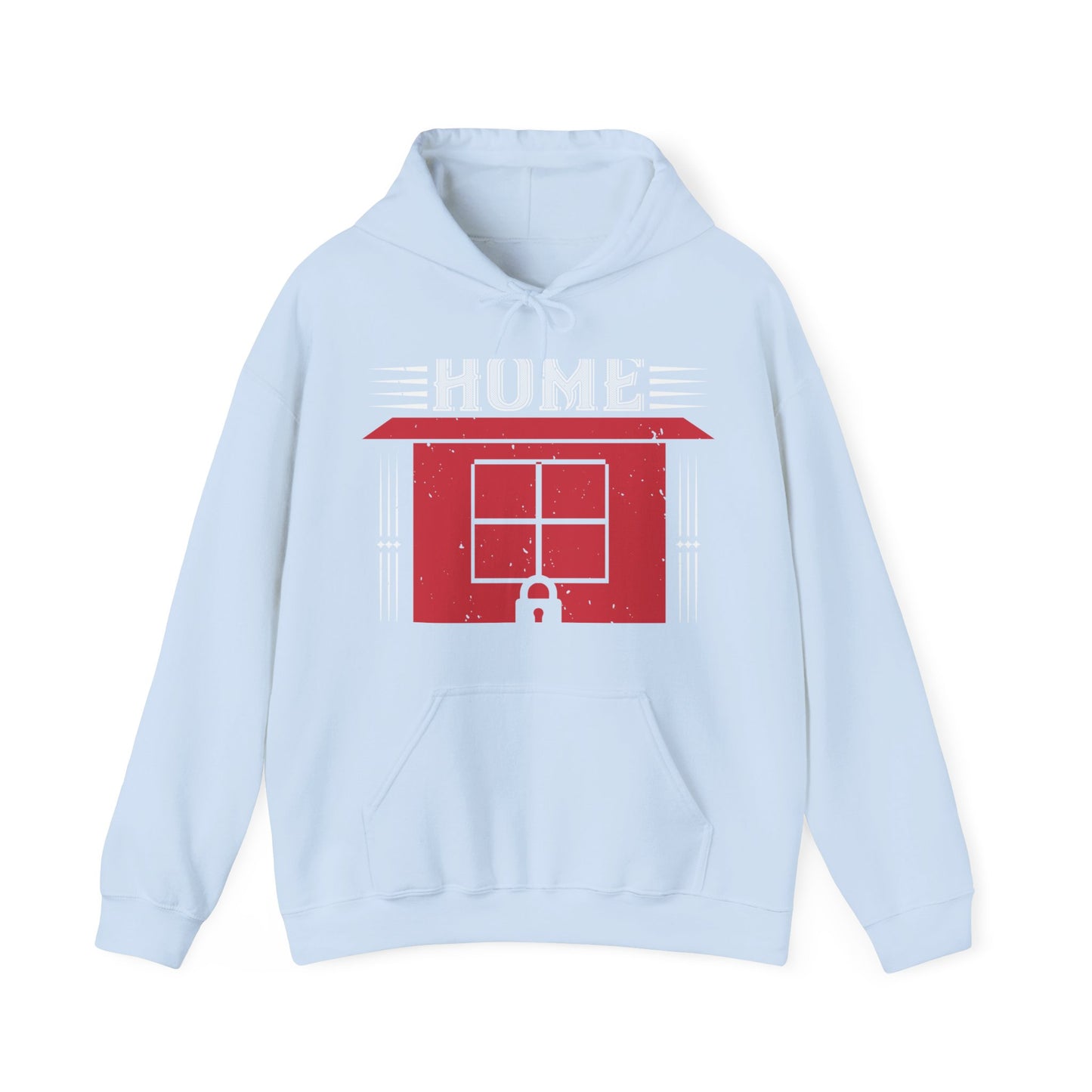 home quarantine-01 — Unisex Heavy Blend Hoodie (G18500)